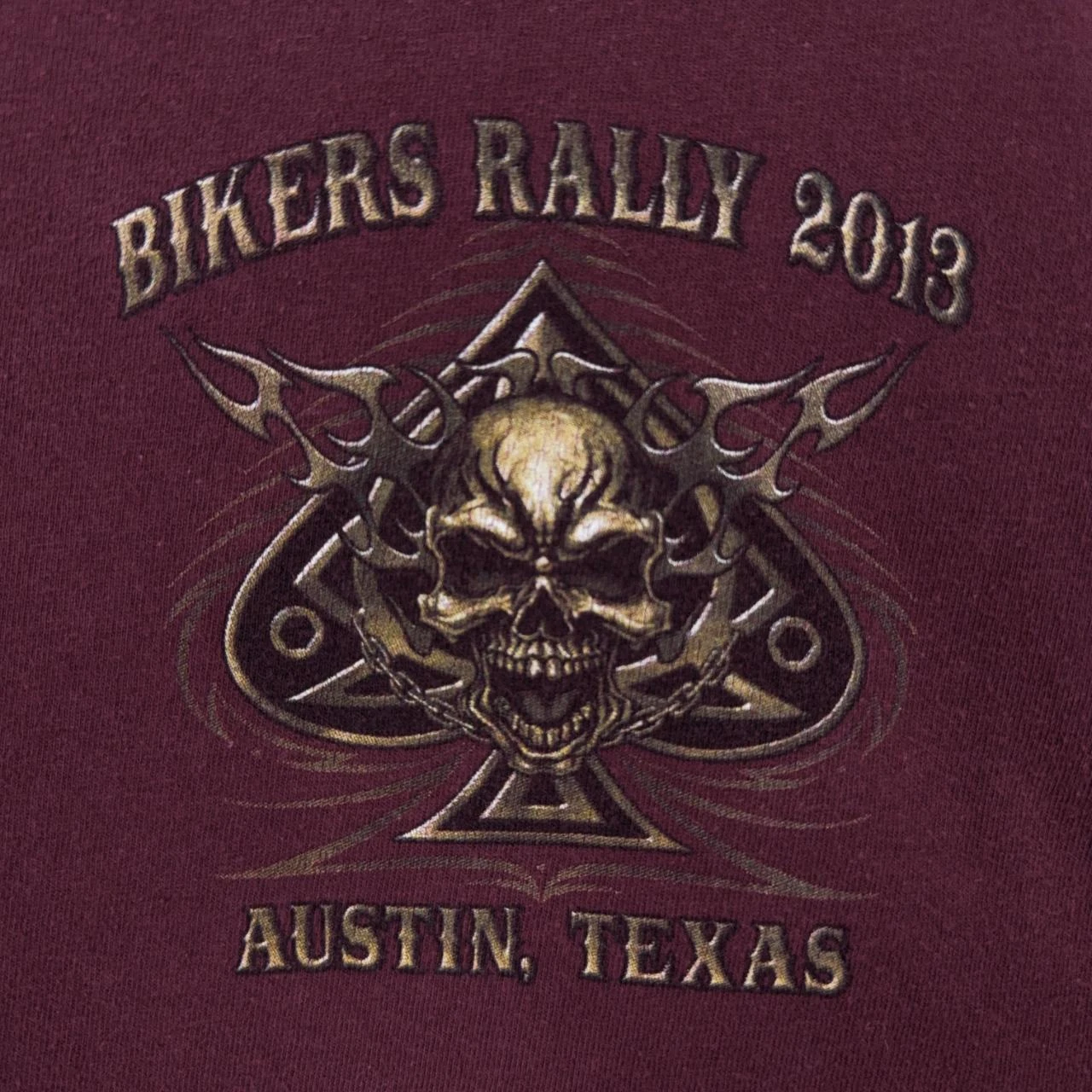 M&O Knits Bikers Rally 2013 Grafisch T-Shirt XXL – photo 3
